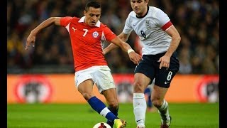 England vs Chile 02 official goals and highlights [upl. by Gui519]