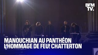 Missak Manouchian Feu Chatterton interprète quotLAffiche rougequot de Léo Ferré et Louis Aragon [upl. by Dnumde647]