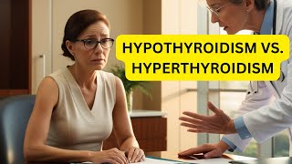 HYPOTHYROIDISM VS HYPERTHYROIDISM [upl. by Anivram]