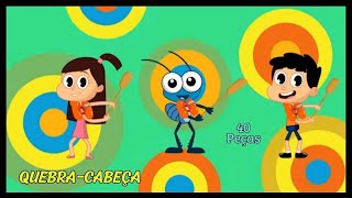 Vídeo infantil l Festa Animada Bob Zoom e Seus Amiguinhos Dançando 🎉🐜🛶 Quebracabeça [upl. by Reginald]