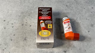 Primatene Mist Epinephrine Inhalation Aerosol  160 Sprays [upl. by Rowan753]