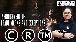 Infringement of Trademark and Exceptions  Explained  Intellectual Property Rights [upl. by Atsirak]