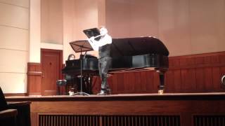 Phoenix plays Gaubert Flute Sonata No 3 Mvt 1 [upl. by Bullough]