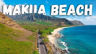 Makua Beach  West Oahu [upl. by Ahseekat]