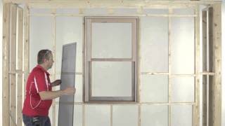 How to Install a Fly Screen on an AampL Timber Double Hung Window [upl. by Cherin]