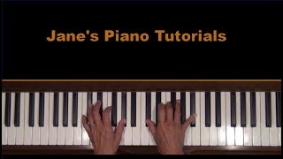 Greensleeves Piano Tutorial B1 [upl. by Hsina]