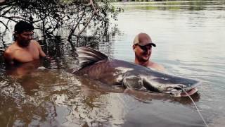 SURINAME  PIRAIBA FISHING  TRAILER  ANDREES EXPEDITIONS [upl. by Esir805]