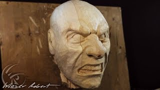 Bildhauer Tutorial  Maske Schnitzen 🎭 [upl. by Yatnuhs357]