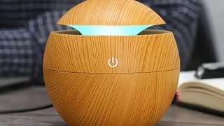 mist Sprayer wooden Humidifier [upl. by Azzil]