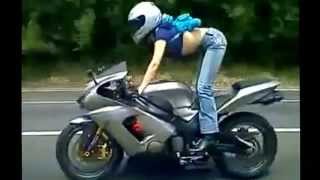 Sexy Girls Riding Motorcycles  Ridersbook TV [upl. by Noirod]