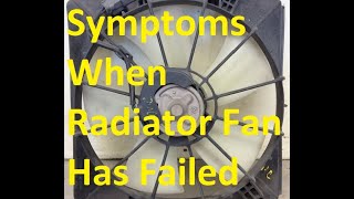 5 Symptoms of a Bad Radiator Cooling Fan [upl. by Aisayn460]