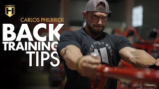 Carlos Philbricks Tips to a Bigger Back  Chasing His Passion as an IFBB Pro  HOSSTILE [upl. by Egoreg408]