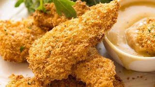 Crunchy Baked Chicken Tenders [upl. by Ardnak]