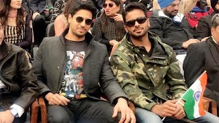 Mankirt Aulakh amp Sidharth Malhotra Live On Republic Day At Wagah Border BSF On 26 Janaury [upl. by Dev]