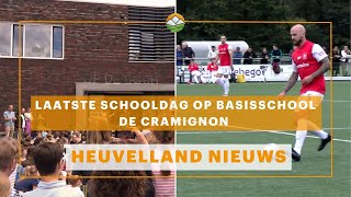 Heuvelland Nieuws Laatste schooldag op Basisschool De Cramignon [upl. by Lednahs]