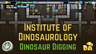 Institute of Dinosaurology  2 Dinosaur Digging  Diggys Adventure [upl. by Llerryt542]