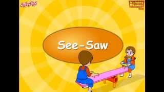 See Saw  Nursery Rhymes for Kids Buzzers [upl. by Quartus]