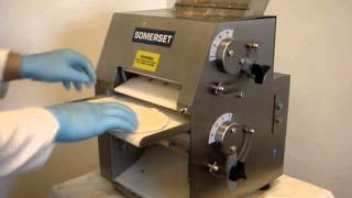 The Somerset CDR1100 Dough Roller and Sheeter Operation Demo [upl. by Rutan]