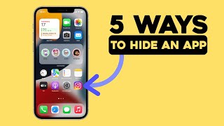 5 Ways To Hide Apps On Your iPhone [upl. by Ube]