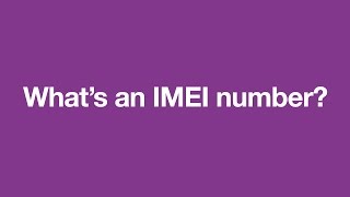 What is an IMEI number  Find your IMEI number How to  Support on Three [upl. by Nivlag63]