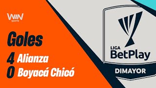 Alianza FC vs Boyacá Chicó goles  Liga BetPlay Dimayor 2024 2  Fecha 7 [upl. by Pauwles310]