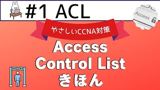 【101 CCNA 】【10章 ACL】ACLのきほん [upl. by Mart]