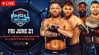 PFL 5 2024 Regular Season  LIVE STREAM  MMA FIGHT COMPANION Professional Fighters League 5 ESPN [upl. by Airednaxela]