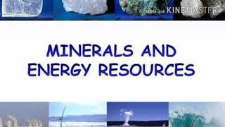 Mineral Resources ICSE Class 10  Geography 2022  sirtarunrupani [upl. by Aivitnahs]