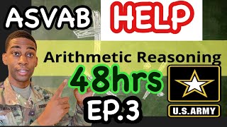 2024 Asvab study guide  Pass ASVAB in 48 hours   Arithmetic Reasoning [upl. by Yerrok108]