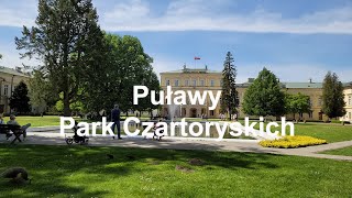 Puławy Park Czartoryskich Świątynia Sybilli Dom Gotycki Pawie Lubelskie Polska [upl. by Shauna1]