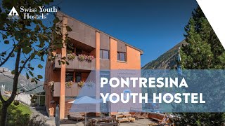 Discover Pontresina Youth Hostel in fall season  Swiss Youth Hostels [upl. by Adnaloj]