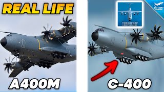 TFS VS REAL LIFE FULL COMPARISON  Turboprop Flight Simulator [upl. by Gertruda]