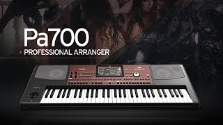 Korg Pa700 Performance That Takes You Places [upl. by Weissberg]