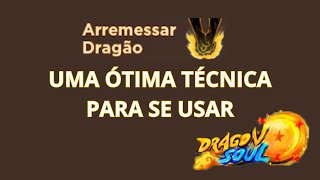 COMO PEGAR A TÉCNICA quotARREMESSAR DRAGÃOquot NO DRAGON SOUL [upl. by Nallad]