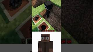 Mobs vs their Fears Oi Oi Oi Villager Meme minecraft shorts memes [upl. by Zalea162]