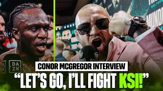 quotILL FIGHT KSI FOR THAT SONGquot Conor McGregor CALLS OUT KSI in EXCLUSIVE interview  Misfits On Air [upl. by Nicodemus]