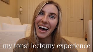 my tonsillectomy experience  positive recovery [upl. by Gertrude]