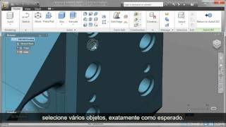 AutoCAD 2013  Autodesk Inventor Fusion [upl. by Gibbons]