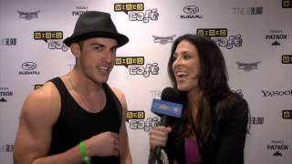 Michael Trevino Interview The Vampire Diaries  Wired Cafe ComicCon 2010 [upl. by Hpesoy]