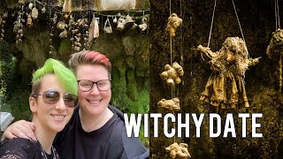 Witchy Date  Mother Shipton’s Cave vlog witch [upl. by Teirrah307]