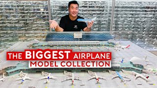 The Worlds Biggest Airplane Model Collection [upl. by Photina227]