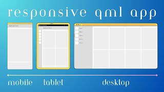 RESPONSIVE LAYOUT IN QML  QT QUICK  QML  LAYOUTITEMPROXY  Qt6 [upl. by Sral]