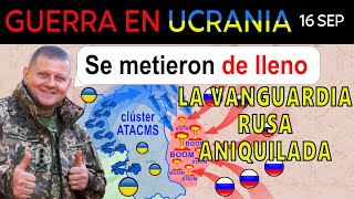 16 Sep ATAQUE ATACMS Los ucranianos PILLARON A UN ENORME DESPLIEGUE RUSO EN MARCHA [upl. by Aspa]