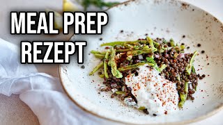 Genialer Linsensalat Meal Prep Rezept [upl. by Utas]