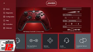 PDP Control Hub  PDP Deluxe Wired Controller for Xbox One amp Windows  Crimson Red [upl. by Notsahc]