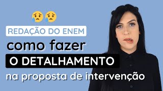 Como fazer proposta de intervenção na redação do Enem [upl. by Arej548]