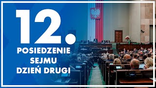 12 posiedzenie Sejmu  dzień drugi 23 maja 2024 r [upl. by Yromas]