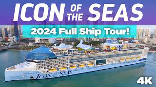 Icon of the Seas 2024 Cruise Ship Tour [upl. by Wandy]