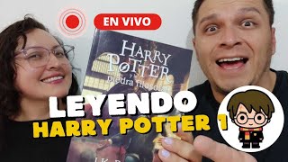 En Vivo leyendo Harry Potter y la Piedra Filosofal Parte 1 [upl. by Nilek]