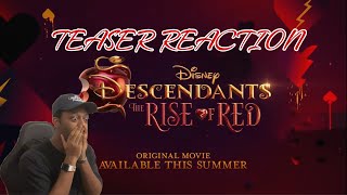 Descendants The Rise of Red Teaser TrailerREACTION [upl. by Aidualk]